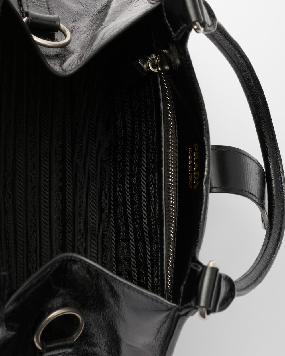 Medium Leather Tote Bag - Image 4